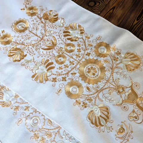  Весільний рушник під ноги Золотий шлях