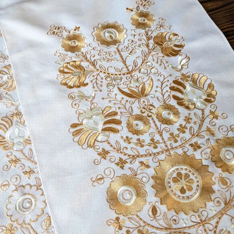  Весільний рушник під ноги Золотий шлях