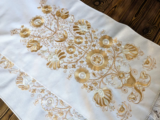  Весільний рушник під ноги Золотий шлях